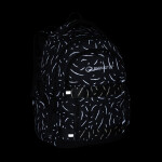 Studentský batohový 3-dílný set Bagmaster NOMAD 25 A ČERNO-BÍLÝ (batoh,pouzdro)