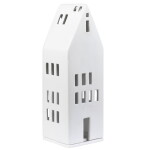 Räder Porcelánový svícen domeček Big Windows, bílá barva, porcelán