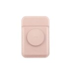 UNIQ FLIXA magnetická peněženka a stojánek s úchytem na mobilní telefon růžová (8886463687062)