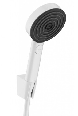HANSGROHE - Pulsify Select S Set sprchové hlavice, držáku a hadice, 3 proudy, EcoSmart, matná bílá 24305700
