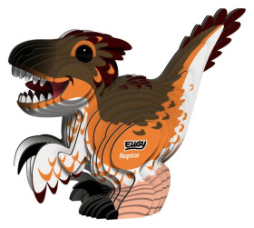 EUGY 3D kartonová skládačka - Velociraptor
