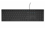 DELL KB-216 US černá / Multimediální klávesnice / USB (580-ADHK)