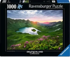 RAVENSBURGER Puzzle Horské jezero v Allgäu