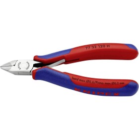 Knipex KNIPEX 77 32 120 H pro elektroniku a jemnou mechaniku boční štípací kleště s fazetou 120 mm