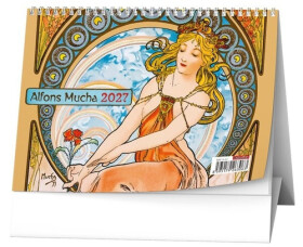 Alfons Mucha 2027 - stolní kalendář