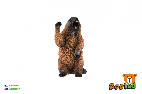 Svišť lesní zooted plast 6cm