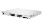 Cisco CBS250-24FP-4G REFRESH / Switch / 24x GbE RJ-45 / 4x SFP / PoE+ 370W (CBS250-24FP-4G-EU-RF)