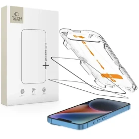 Tech-Protect Quick Set+ / Ochranné sklo / Apple iPhone 13/13 Pro/14/16e/17e / 2 ks / Tvrzené sklo