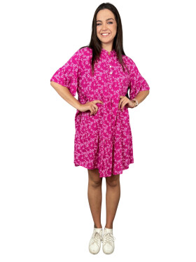 HOSH Košilové šaty Elira Velikost: UNI, Barva: Fuchsia