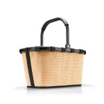 Nákupní košík Reisenthel Carrybag Frame Raffia black