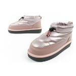 D.Franklin sněhule dámské zimní módní zateplené boty rose gold dámské 37