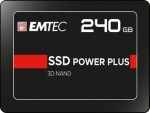 EMTEC Power Plus X150 240GB / 2.5 / SATA III / 3D TLC / R:520MBps / W:500MBps / IOPS: 70K80K / MTBF 2mh / 3y (ECSSD240GX150)