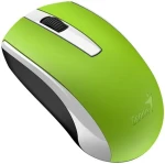Genius ECO-8100 zelená / Optická bezdrátová myš / 1600 dpi / 2.4 GHz (31030004404)