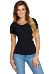 Dámské tričko Carla black plus - BABELL černá 3XL