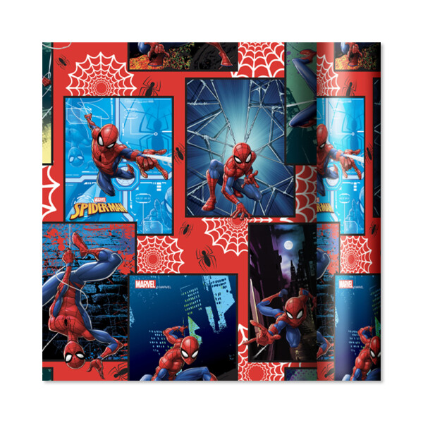 Dárkový papír - role 2 m × 70 cm - Spiderman na červené - Albi