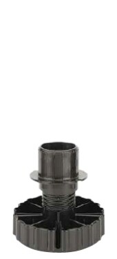 HETTICH 44747 noha Korrekt, 50 mm, černá (105986)