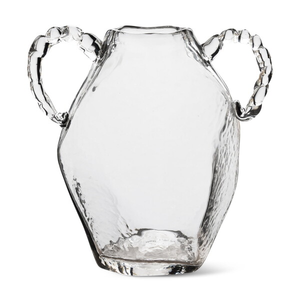 HK living Váza Gemstone Amfora Crystal 37 cm, čirá barva, sklo