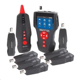 XtendLan TLCD88 / Tester kabelů / LCD / Cat3-Cat6, UTP/STP, koax, USB / PoE, Ping, sonda (TLCD88)