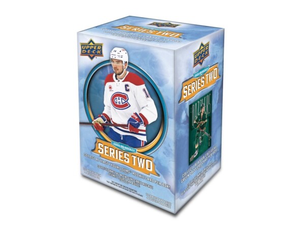 Hokejové karty NHL 2025-26 Upper Deck Series 2 Blaster Box