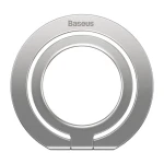Baseus SUCH000012 Halo magnetický držák na telefon + stojánek stříbrná (SUCH000012)