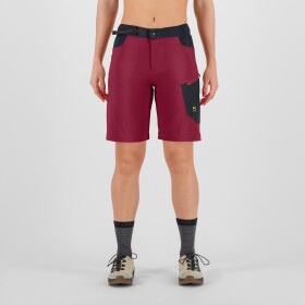 KARPOS Nago W Shorts, Beet Red/Vulcan velikost: M