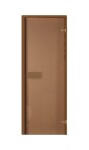 Dveře Classic do finské sauny 690x1890 mm, bronze, TW osika C719BRTWASL