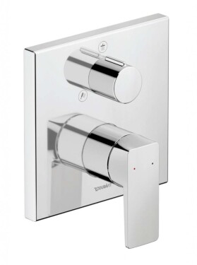 DURAVIT - Manhattan Baterie pod omítku, pro 2 spotřebiče, chrom MH4210012010