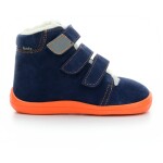 Beda barefoot Beda barefoot Blue Mandarine zimní boty membránou