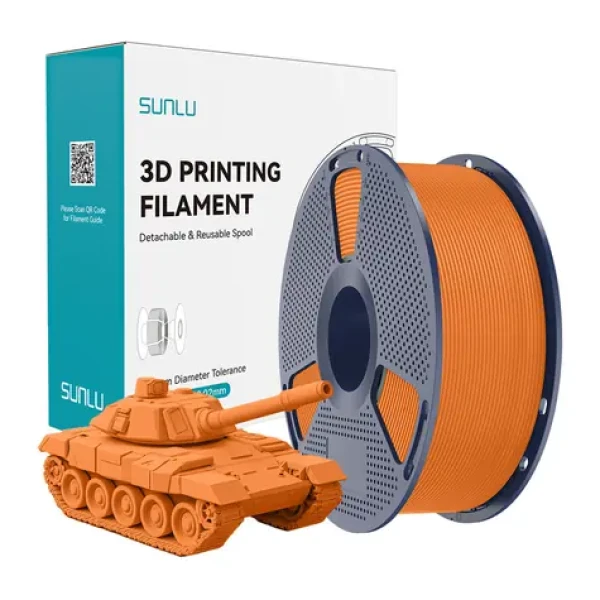 Sunlu PLA+ High-Speed oranžová / Tisková struna / PLA / 1,75 mm / 1 kg (PLA+ H-S O)