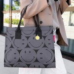 Stylová kabelka Reisenthel Daily Shopper Smiley® grey