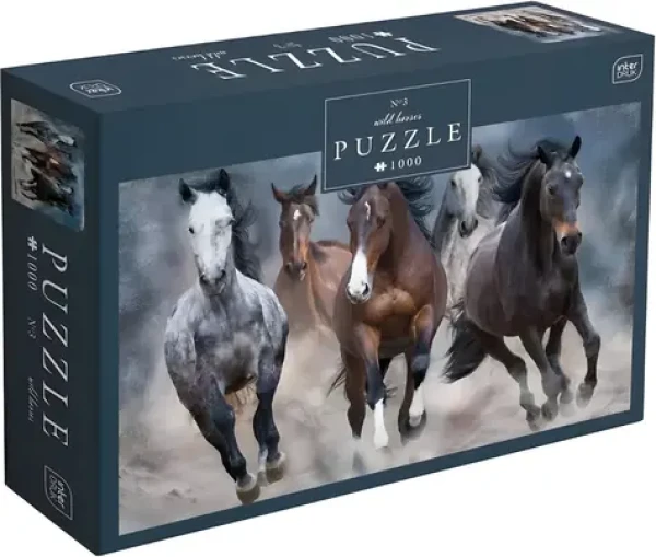 INTERDRUK Puzzle Cválající koně