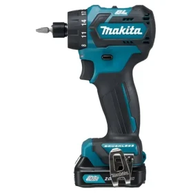 Makita Aku vrtací šroubovák 12V 2x 2,0 Ah / Aku vrtací šroubovák / nabíječka, kufr / moment 35 Nm (DF032DSAE)