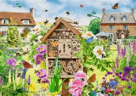 Trefl - Puzzle - Premium Plus Tea Time: Domov pro včelky