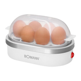 Bomann EK 5022 CB bílá / Vařič vajec / 400W / až 6 vajec (650220)