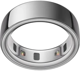 Oura Ring 4 Silver vel. 8 / Chytrý prsten / titan / BT LE / 10ATM (JZ90-54217-08)