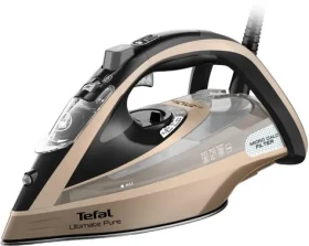 Tefal Ultimate Pure FV9852E0 černá / Napařovací žehlička / suché i parní žehlení / 220-240 V (FV9852E0)