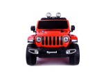 Mamido Elektrické autíčko SPEED 4x4 červené | 180W | EVA | LED | 2,4Ghz | ECO kůže | 12V7Ah