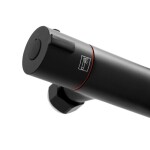 Erga Bergen Therm, sprchová souprava s termostatickou baterií a dešťovou hlavicí 25cm, černá matná, ERG-YKA-BP.BERGEN-THERM-25-BLK