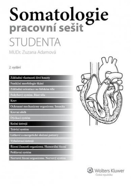 Somatologie pracovní sešit studenta,