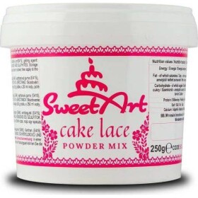 SweetArt hmota na jedlou krajku Cake Lace Powder (250