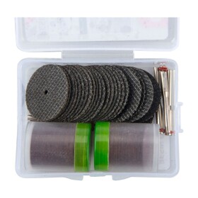 EXTOL PREMIUM 903762 Nástavce na brusku, kotouče řezné, sada 100ks, st. 3,2mm