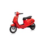 Mamido Dětský elektrický skútr Retro 23 červený