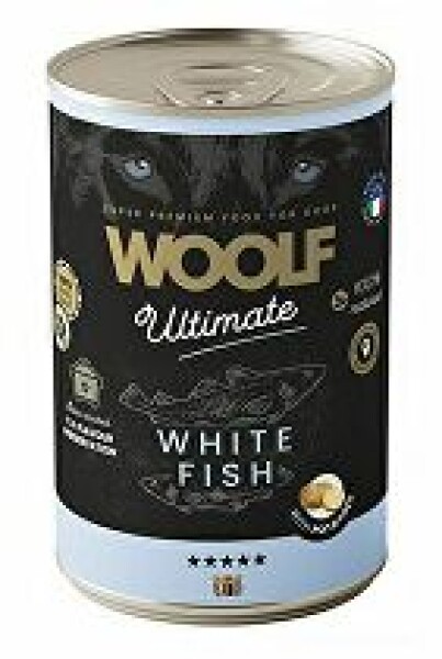 WOOLF Ultimate DogFood konz. White Fish 400g