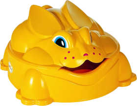 Pískoviště králík žluté s víkem - Alltoys Paradiso