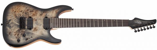 Schecter C-7 Pro - Charcoal Burst