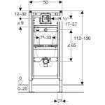 GEBERIT Duofix pro pisoár, 111.616.00.1