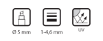 Centropen 8552 HIGHLIGHTER pigmentový zvýrazňovač - růžový
