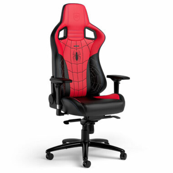 Noblechairs EPIC Spider-Man Edition / Herní židle / PU kůže / nastavitelná / pojezdová kolečka / nosnost 120 kg (NBL-EPC-PU-SME)