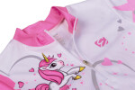 Etape Rio dětský dres krátký rukáv bílá/růžová vel.