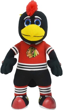 Bleacher Creatures Plyšový maskot Chicago Blackhawks NHL Tommyhawk #00 Plush Figure